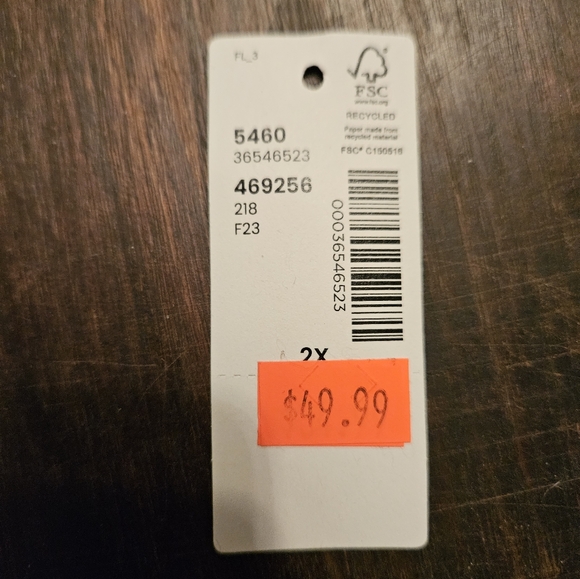 NWT Additionelle Tie Up Top 2X - Picture 5 of 7